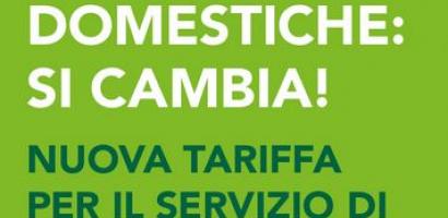 Cartellone verde con scritto utenze non domestiche